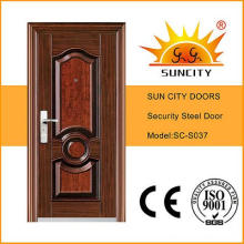 New Design Front Anti-Theft Steel Door (SC-S037)